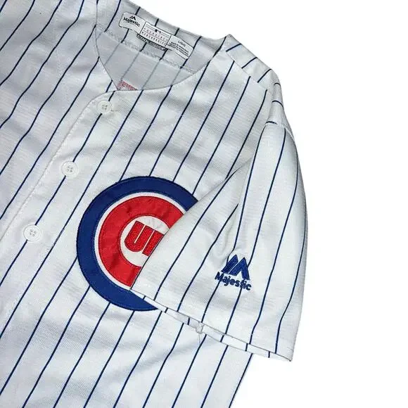 Majestic MLB Chicago Cubs Anthony Rizzo #44 baseball Jersey youth size large - Picture 4 of 7